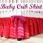 Baby Crib Skirt (a very basic one)