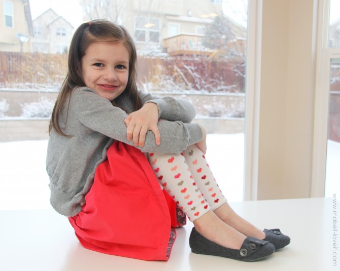 Turn Outgrown Tights into Leggings Make It and Love It