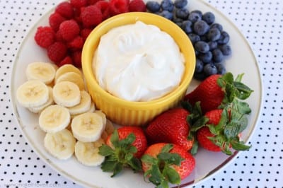 Creamy Greek Yogurt Fruit Dip