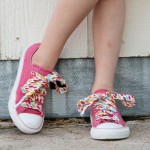 DIY Fabric Shoelaces