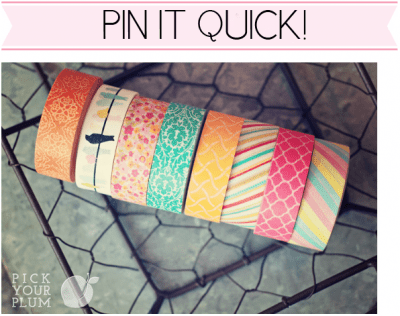 Real Quick…50 Rolls of Washi Tape Giveaway UPDATE: ENDED