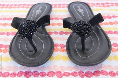 Flip-Flop Refashion: from “blah” to “ahhhhh!!”