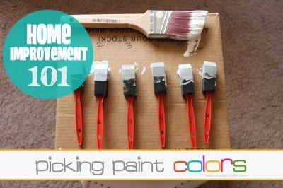 Home Improvement: Picking Paint Colors