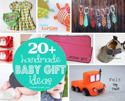 20+ Handmade Baby Gift Ideas