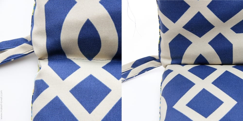 Make Your Own Reversible Patio Chair Cushions It And Love Patio Chair Cover