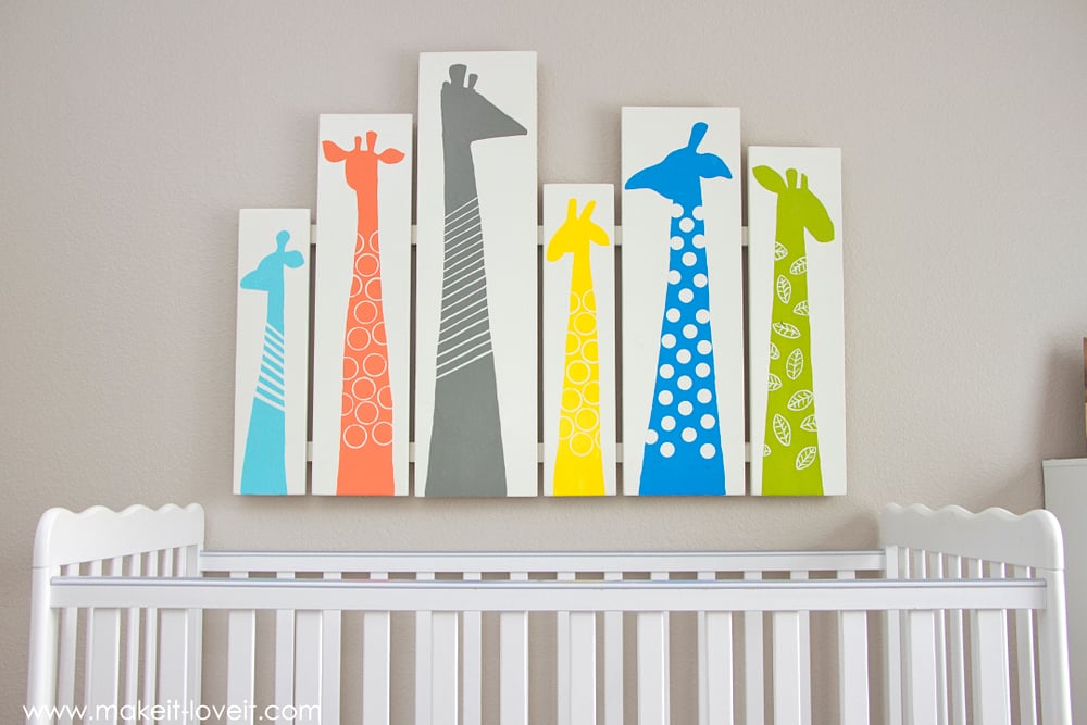 Giraffe art