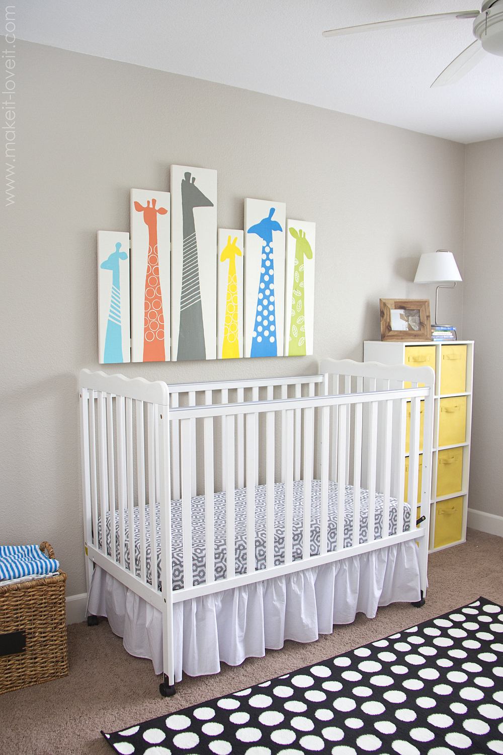 DIY Giraffe Nursery Art or Any Other Room Make It And Love It