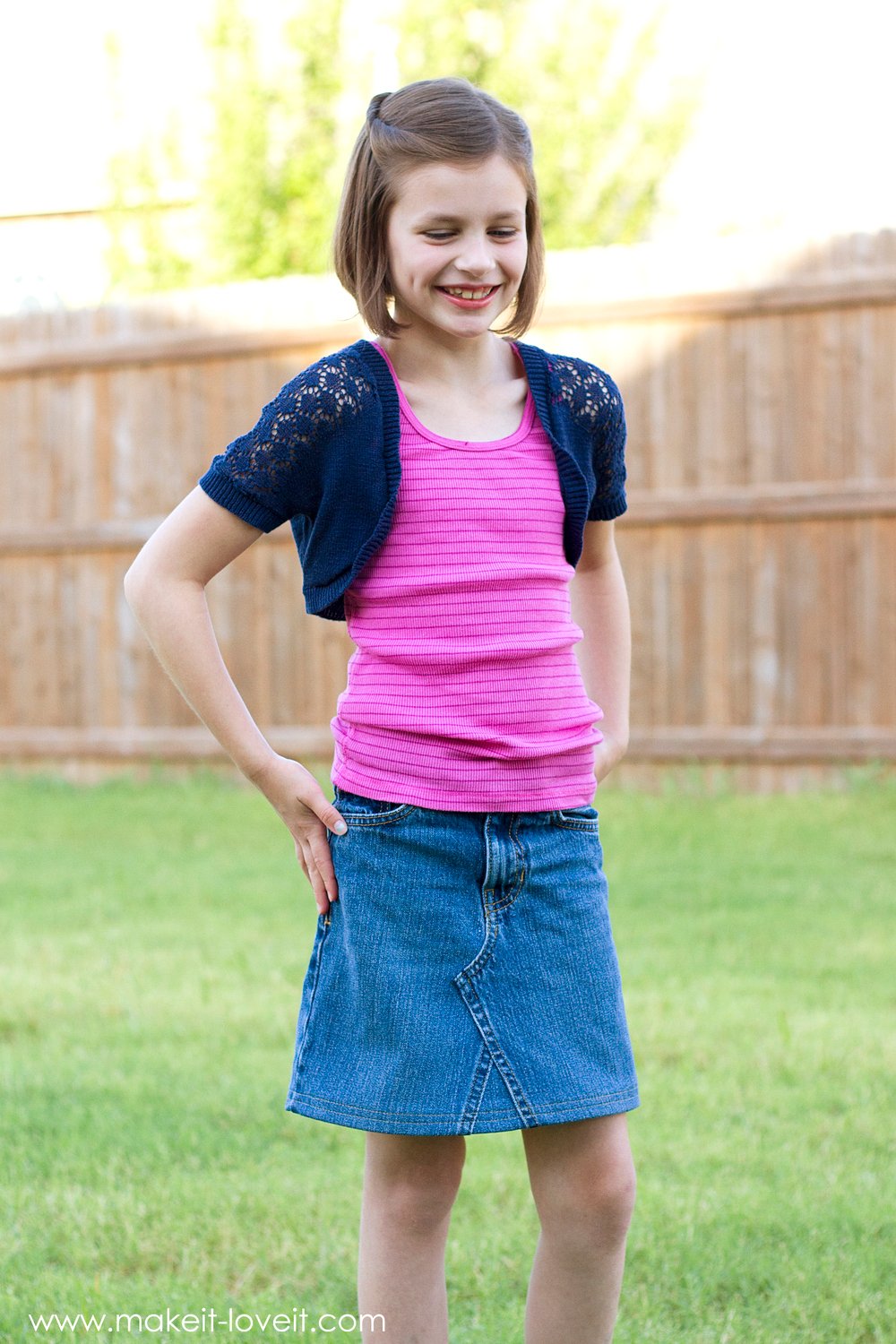 Make Jeans Into A Skirt 41