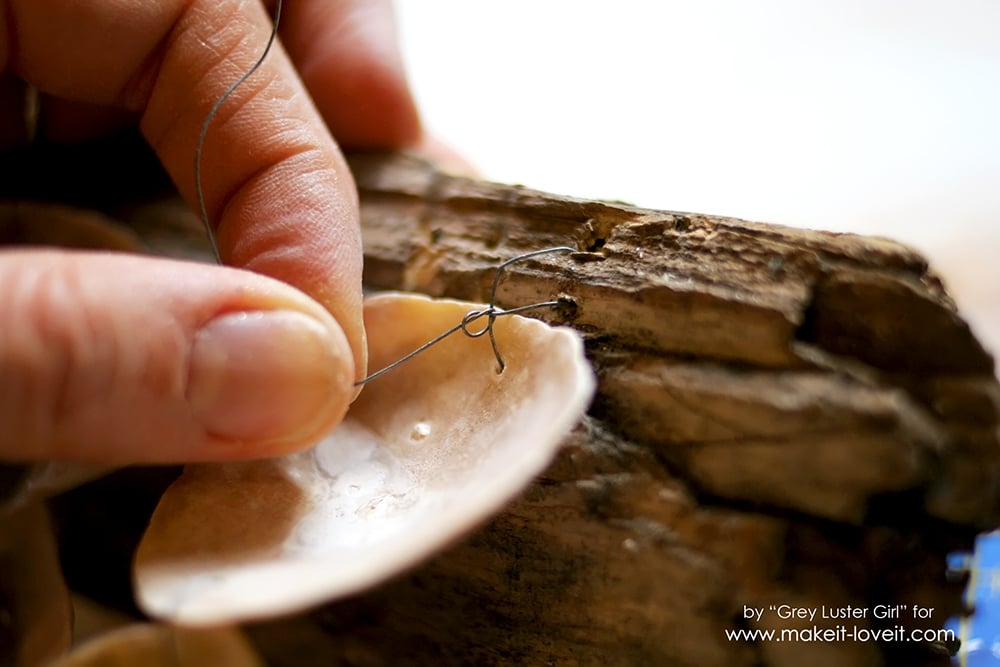 How to Make a Seashell Mobile (10)