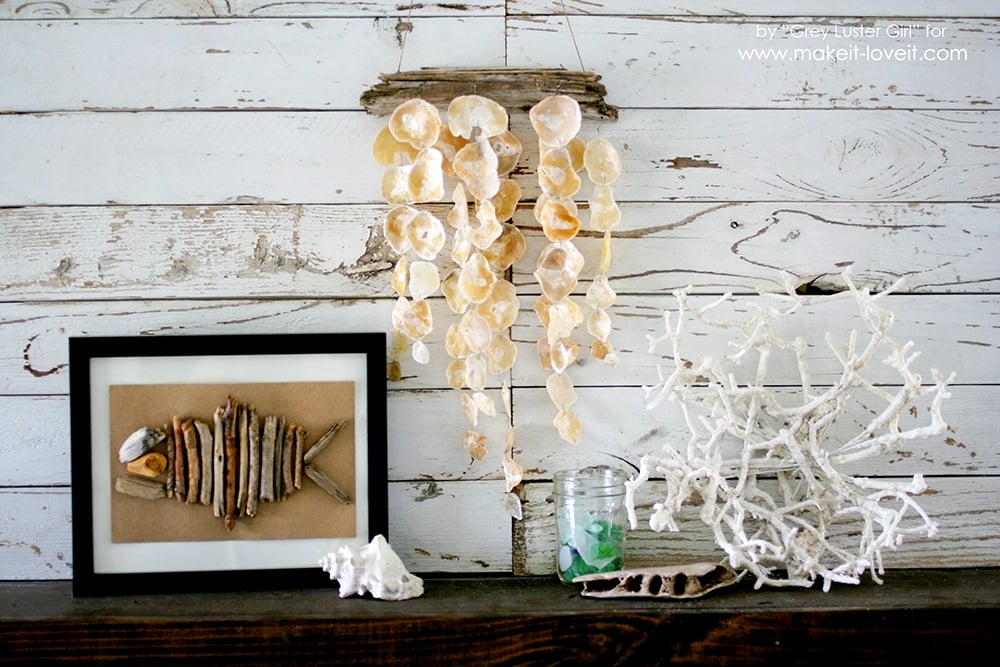 How to Make a Seashell Mobile | via makeit-loveit.com