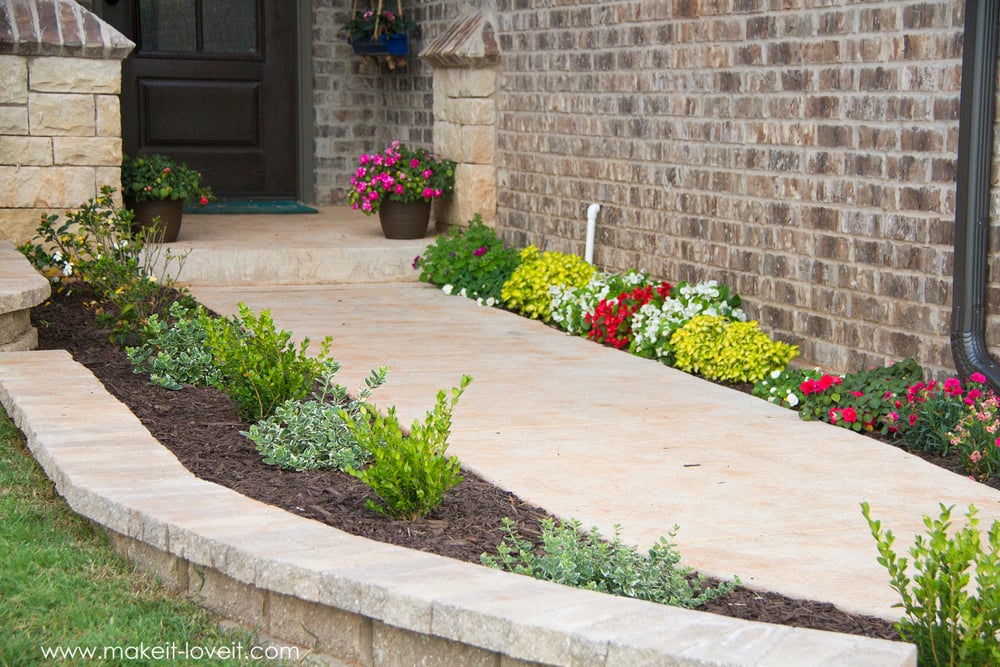 How To Landscape & Hardscape a Front Yard (...from our experience!!) | www.makeit-loveit.com