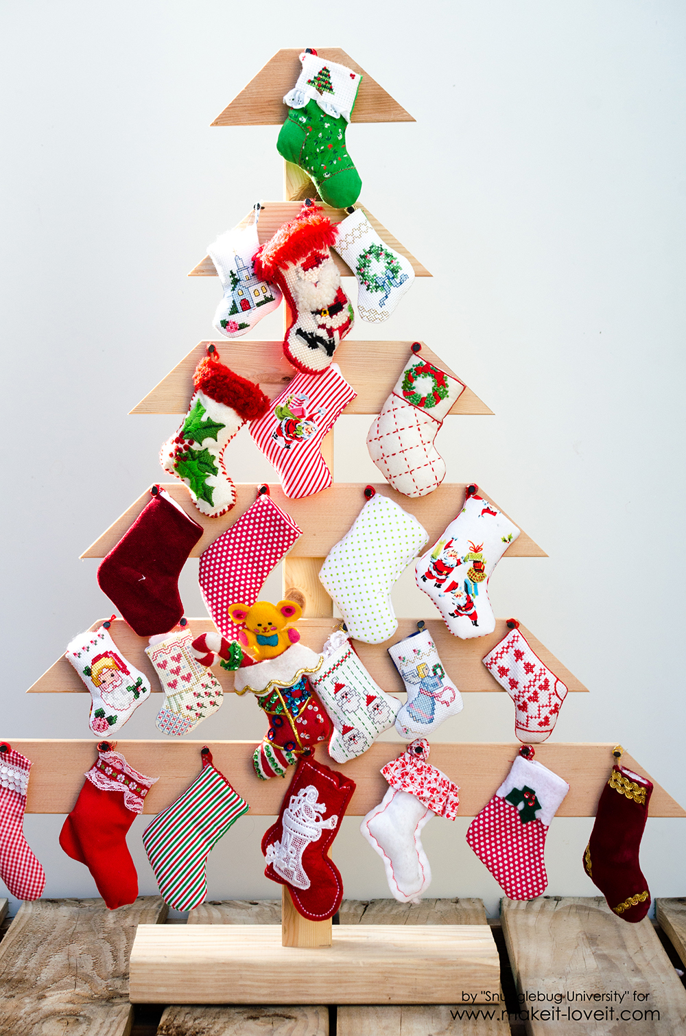 Mini Stocking Advent Calendar Make It And Love It