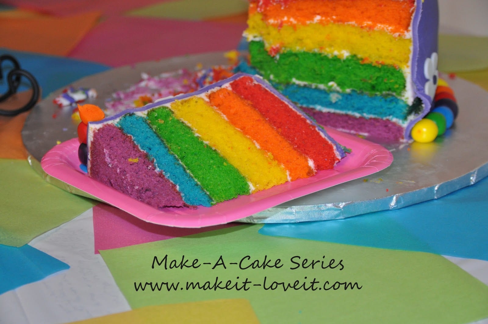 Make-a-Cake Series: 'My Little Pony' Cake and Rainbow 